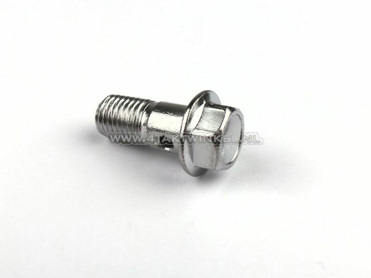 Banjo bolt, m10 x 1.25 thread, universal