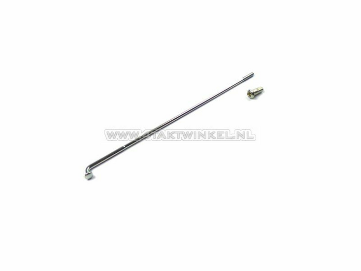 Spoke per piece 17" front wheel outside spoke, original Honda