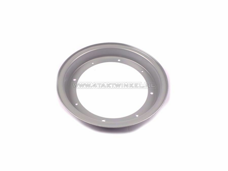 Rim 10" steel, right half 2.50 standard (valve), fits Dax