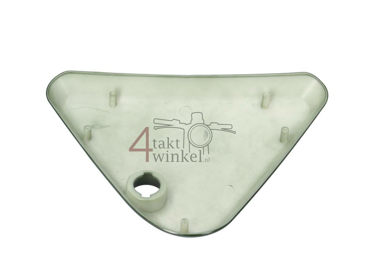 Battery cover, left (green), OEM Hanway part