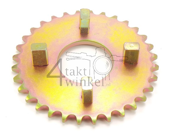 Rear sprocket 32, fits SS50, CB50, CY50, Dax, Gold