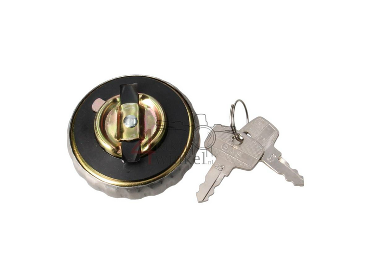 Fuel cap, with lock, fits C50, CD50, Chaly