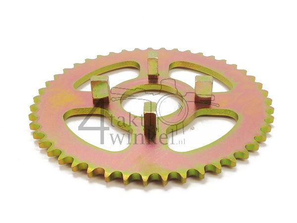 Rear sprocket 47, fits SS50, CB50, CY50, Dax, Gold