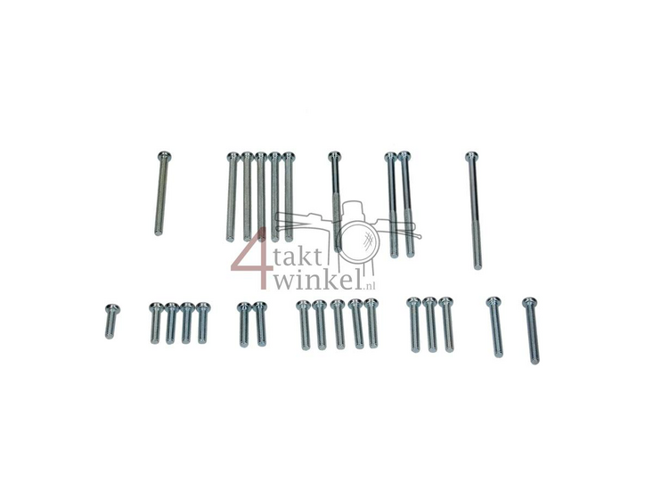 Engine bolt set, crosshead, Novio, Amigo, PC50, original look