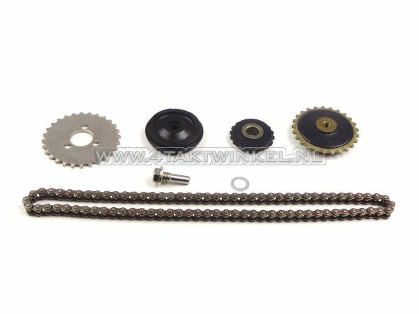 Timing set, for replacement engines, complete, A-quality