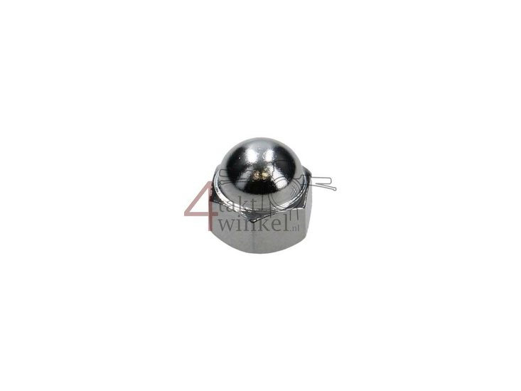 Nut cap m8 x 1.25, chrome, original Honda