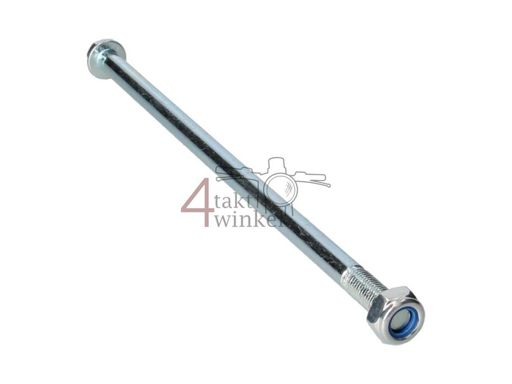 Axle 10/245, with lock nut, universal