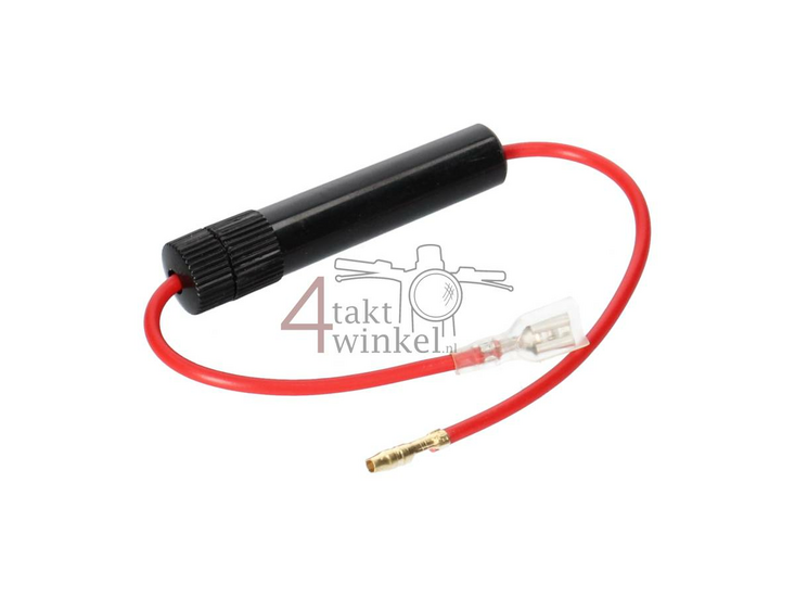 Fuse holder, glass fuse, original look