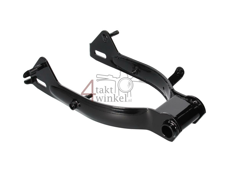 Swingarm, black, length: standard, fits Dax