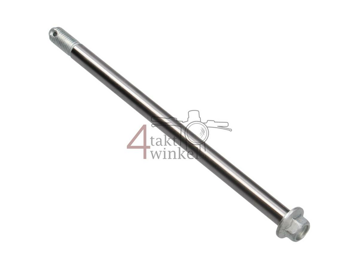 Axle 10/180, front wheel SS50, CD50, original Honda