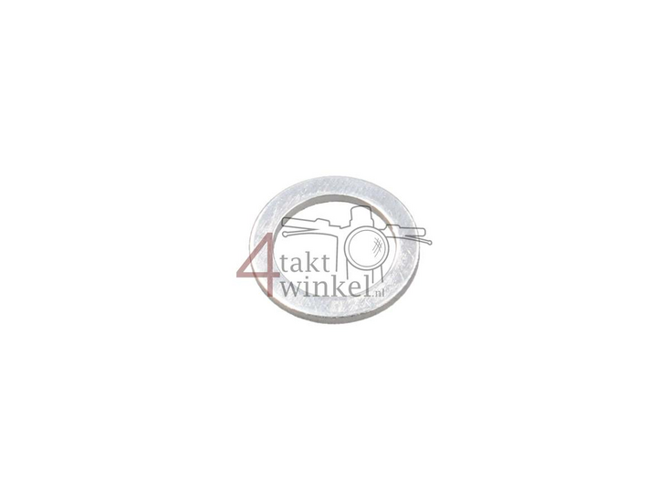 Gasket, ring 14mm, e.g. distribution tensioner plug, aluminum