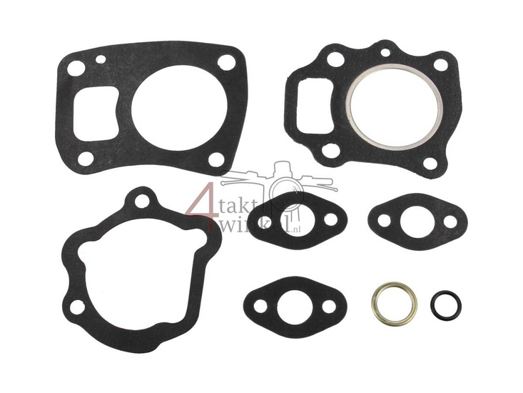 Gasket set A, head &amp; cylinder, Novio, Amigo, PC50, PS50, 50cc, A-grade