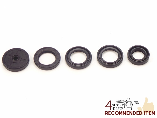 Oil seal set Novio, Amigo, PC50, camshaft below, 5 piece, ARS, A-quality