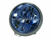 Headlight unit Dax 3-bolt diamond, blue