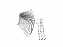 Spokes set 17", 3.2mm / 6mm, chrome, fits SS50, CD50, C50, CB50