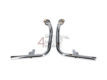 Handlebar, set, chrome, fits CT70 Dax