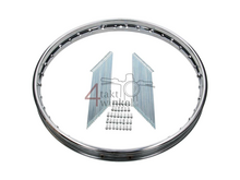 Rim and spoke set, 17" 1.20, Novio, Amigo, Fits front and rear, A-quality