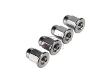 Cap nut set, M6, 17mm high, for use on cylinder heads