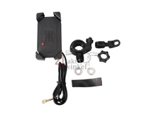 USB charger, phone holder, for 12 volt bike, type 2