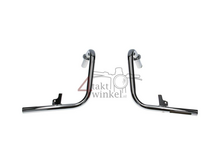 Handlebar, set, chrome, fits CT70 Dax