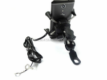 USB charger, phone holder, for 12 volt bike, type 1