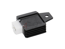 Regulator, 12v 4-pole battery &amp; lighting, Ignition coil free, Lifan, YX