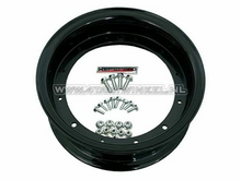 Rim Dax 10" aluminum, standard look, 3.50, black