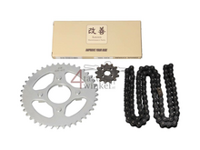 Sprockets and chain set standard, 4sp, fits SS50E, A-quality