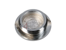 Ignition cover, inspection plug, center, chrome