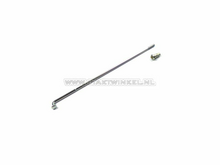 Spoke per piece 17" front wheel outside spoke, original Honda