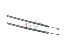 Throttle cable, Standard, gray, Japanese, fits SS50, CD50