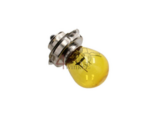 Bulb headlight P26S, 12 volts, 15 watts, e.g. CB50, CY50, yellow