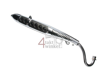 Exhaust standard, high model, fits SS50, with heat shield and accessories