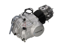 Engine, 125cc, semi-automatic clutch, YX, 4-speed