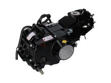 Engine, 107cc, manual clutch, 4-speed, black