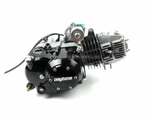 Engine, 125cc, semi-automatic, "Daytona" including accessories