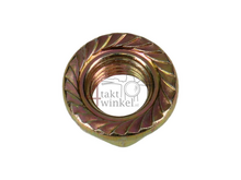 Nut, M10x1.25 with flange, a.o. flywheels