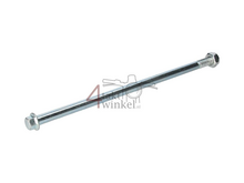 Axle 10/245, with lock nut, universal