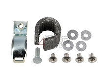 Exhaust standard, high model, fits SS50, with heat shield and accessories
