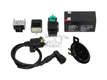 CDI ignition conversion kit &amp; 12 volt electrics, fits CB50, CY50