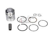 Piston set 50cc 6v 39,25mm 1st oversize, A-quality