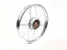 Wheel complete, rear wheel, 17", fits C50, CD50