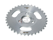 Rear sprocket Monkey 36 teeth (420) for Honda and replica