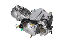 Engine, 125cc, manual clutch, 4-speed, starter motor