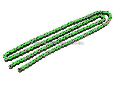 Chain 420 CYC, green neon, 130 links