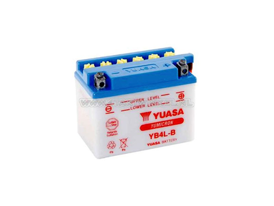 Battery 12 volt 4 ampere acid, YB4L-B, Yuasa