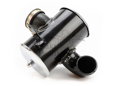 Air filter housing, Dax, complete, chrome, aftermarket