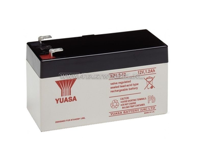 Battery 12 volt 1.2 ampere gel Yuasa