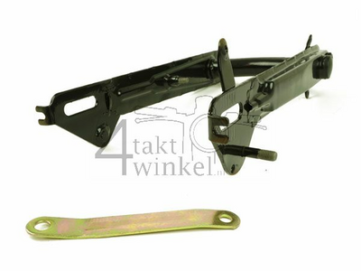 Swingarm C50, low model, black, without supports, aftermarket