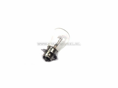 Bulb headlight P15d, dual, 6 volts, 15-15 watts, e.g. SS50 aftermarket socket